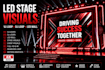 3d projection mapping stage mapping vj loop for stage show concert and event