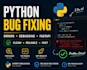 fix python bugs and errors in your code
