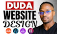 build and design duda website duda SEO optimation duda website with duda buider