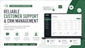 do CRM data entry and customer service operational