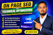 on page SEO and technical optimization