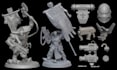 sculpt 3d miniature warhammer 40k dnd tabletop kitbash model stl for 3d printing