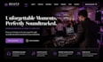 design wix wedding dj website squarespace dj entertainment wedding website