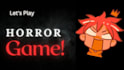 design a scary horror gaming youtube thumbnail