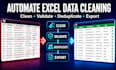 automate excel and CSV data cleaning using n8n