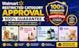 fix walmart brands category approval for walmart brands