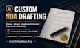 draft a legally binding mutual nda and confidentiality agreement