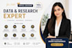 be your VA for data entry and web research