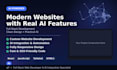 build a modern responsive website with ai features