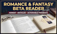 be your romance beta reader, alpha reader, beta reader fantasy, leitor beta