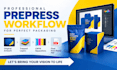do prepress, dieline and print ready packaging artwork
