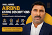 write a high converting airbnb vacation rental listing