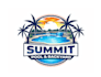 create wonderful and excellent swimming pool logo design