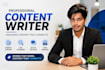 write professional SEO copywriting, blog posts, and website content