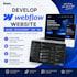 develop webflow website, design, development, cms, SEO