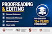 edit and proofread your personal statement