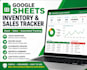 create a google sheets inventory and sales tracker