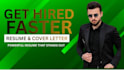write a proffesional resume