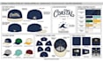 fashion design cap tech pack panel dad snapback bucket hat tech pack cap design