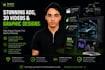 create stunning ads, 3d visuals, animations and graphic designs