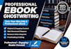 write a professional ebook for amazon KDP