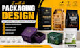 do packaging design, packaging box design, pouch design, box design, mylar bag