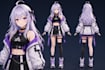 model a custom 3d vtuber, avatar, game, anime, and 3d character model