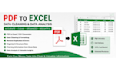 convert PDF to excel file