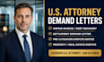 draft a US attorney settlement demand letter for dispute resolution