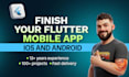 take over your unfinished flutter app project