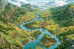 map illustration map design fantasy map
