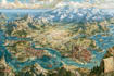 wonderful custom fantasy map
