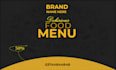 design restaurant menu coffee menu lays  packet and snack packaging