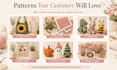 provide ready to sell crochet PDF patterns for etsy shop