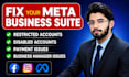 create meta ads, fix your disabled meta ad account restriction issues