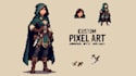 create pixel art character design animation spritesheet pixel video game art