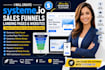 create systeme io sales funnel systeme io landing page systeme io website