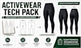 create production ready activewear tech pack for your clothing brand