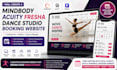 create a mindbody acuity fresha dance studio booking website