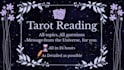 do a personalized tarot reading, a message from the universe