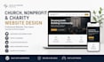 design a modern responsive church website or ministry website