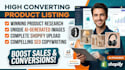 do product listing on bigecommerce