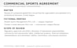 review and analyze your commercial contract