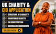 prepare your UK charity or cio registration application