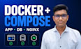 dockerize your django or fastapi app with docker compose
