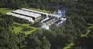 design 3d site masterplan large scale render aerial architectural visualization