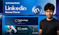 design a professional linkedin cover banner