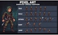 pixel art character sprite sheet game assets rpg 2d pixel art sprite sheet