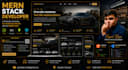 design a stunning car dealership website node js developer website development