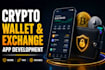 develop crypto wallet app blockchain app fintech app crypto exchange
